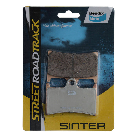 Bendix Street Road Track Motorcycle Disc Brake Pads - MDB0252-SRT