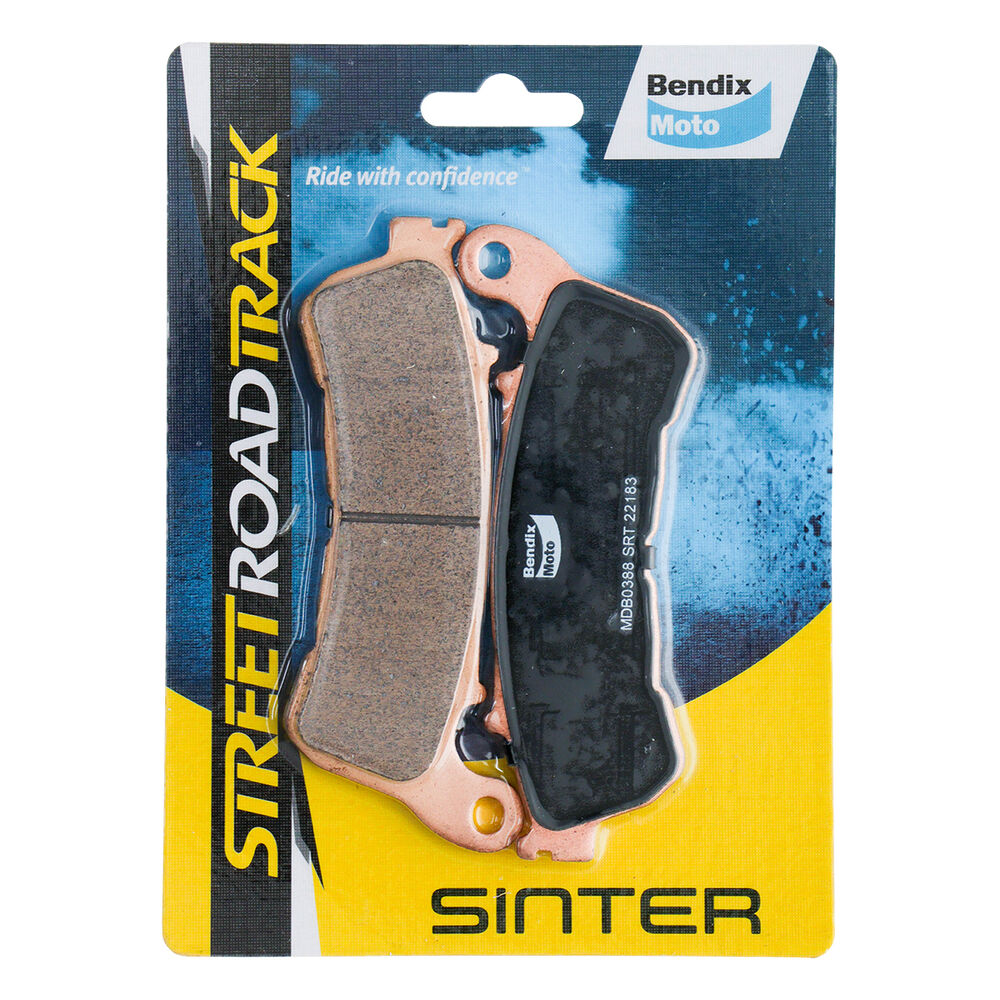 Bendix Street Road Track Motorcycle Disc Brake Pads - MDB0388-SRT