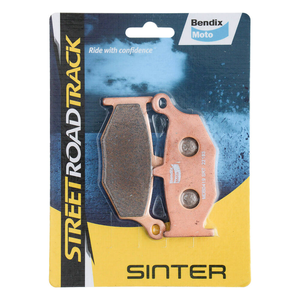 Bendix Street Road Track Motorcycle Disc Brake Pads - MDB0419-SRT