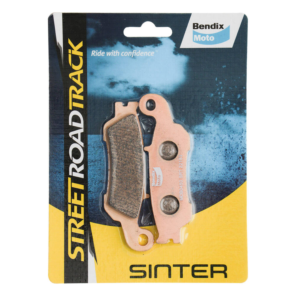 Bendix Street Road Track Motorcycle Disc Brake Pads - MDB0450-SRT