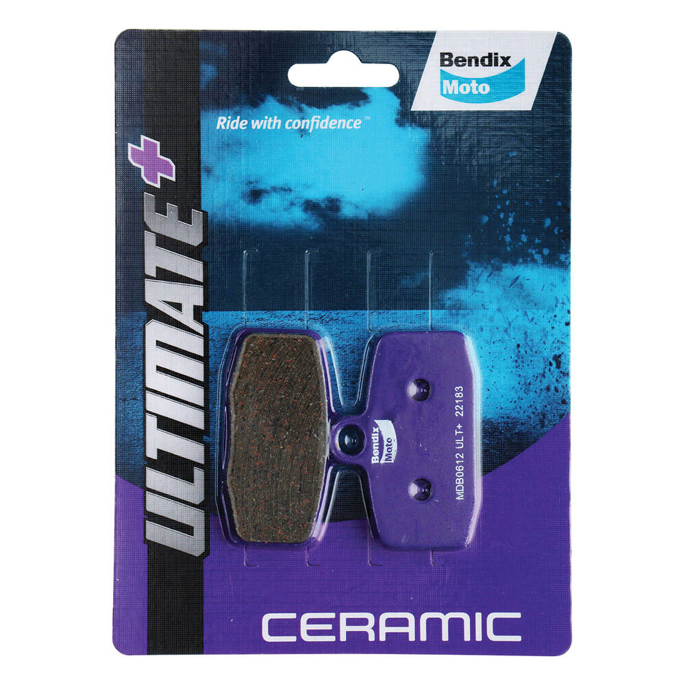 Bendix Ultimate+ Motorcycle Disc Brake Pads - MDB0612-ULT+