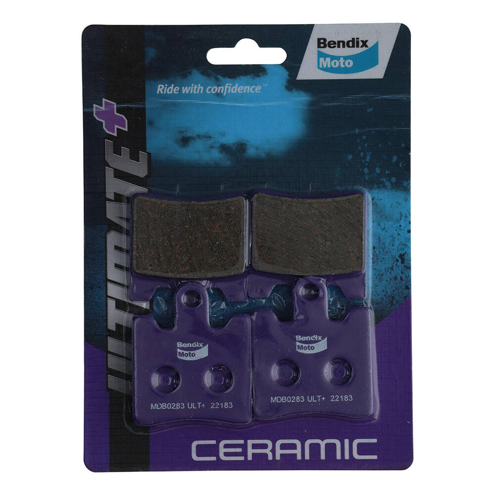 Bendix Ultimate+ Motorcycle Disc Brake Pads - MDB0283-ULT+