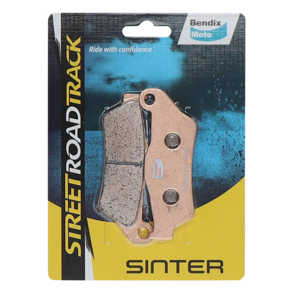 Bendix Street Road Track Motorcycle Disc Brake Pads - MDB0643-SRT