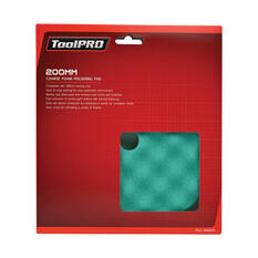 ToolPRO 200mm Coarse Foam Polishing Pad Green