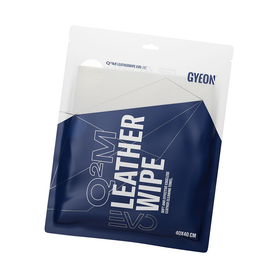 Gyeon Leather Wipe EVO Microfibre Cloth - 2pk