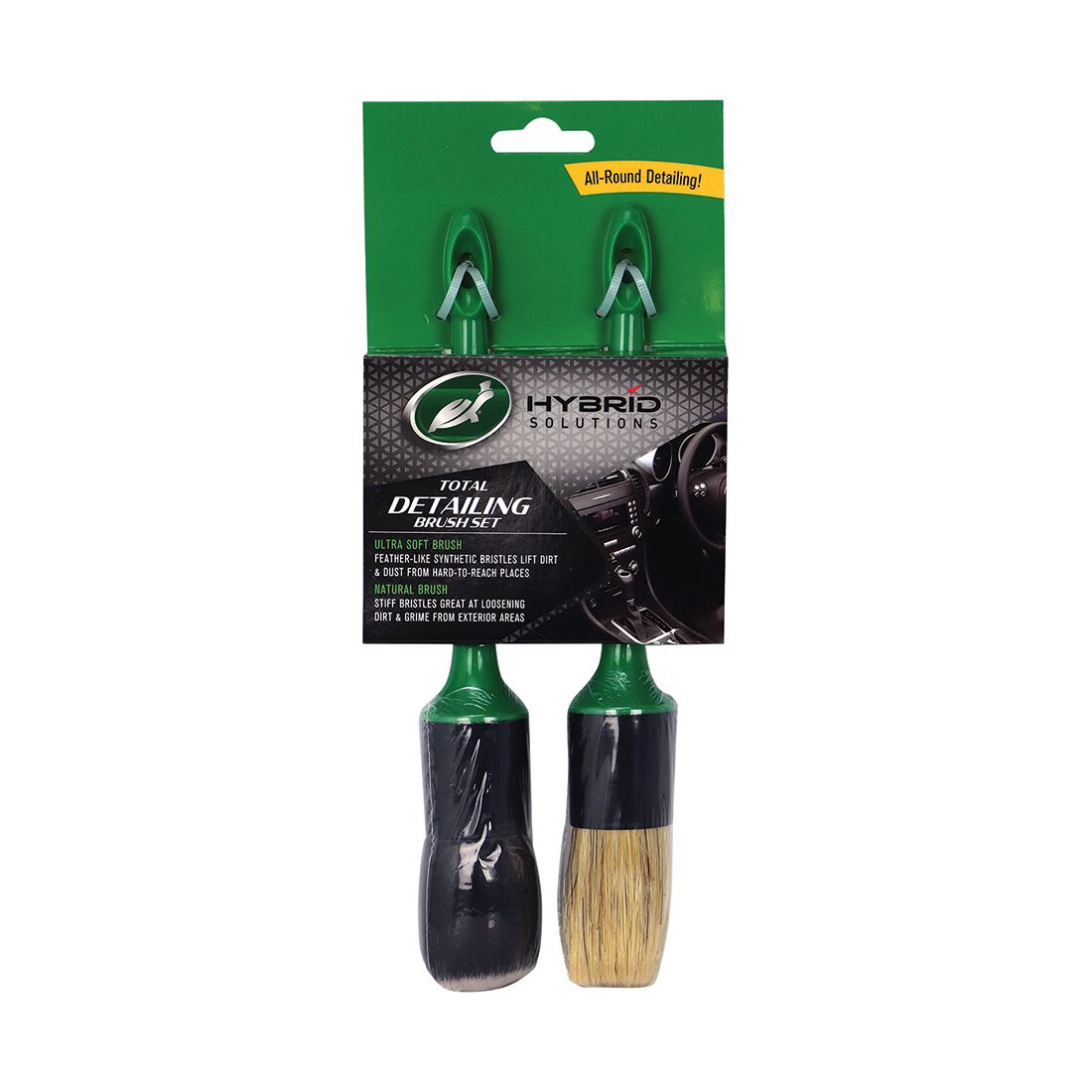 Turtle Wax Hybrid Solutions Total Detailing Brush Set 2PK