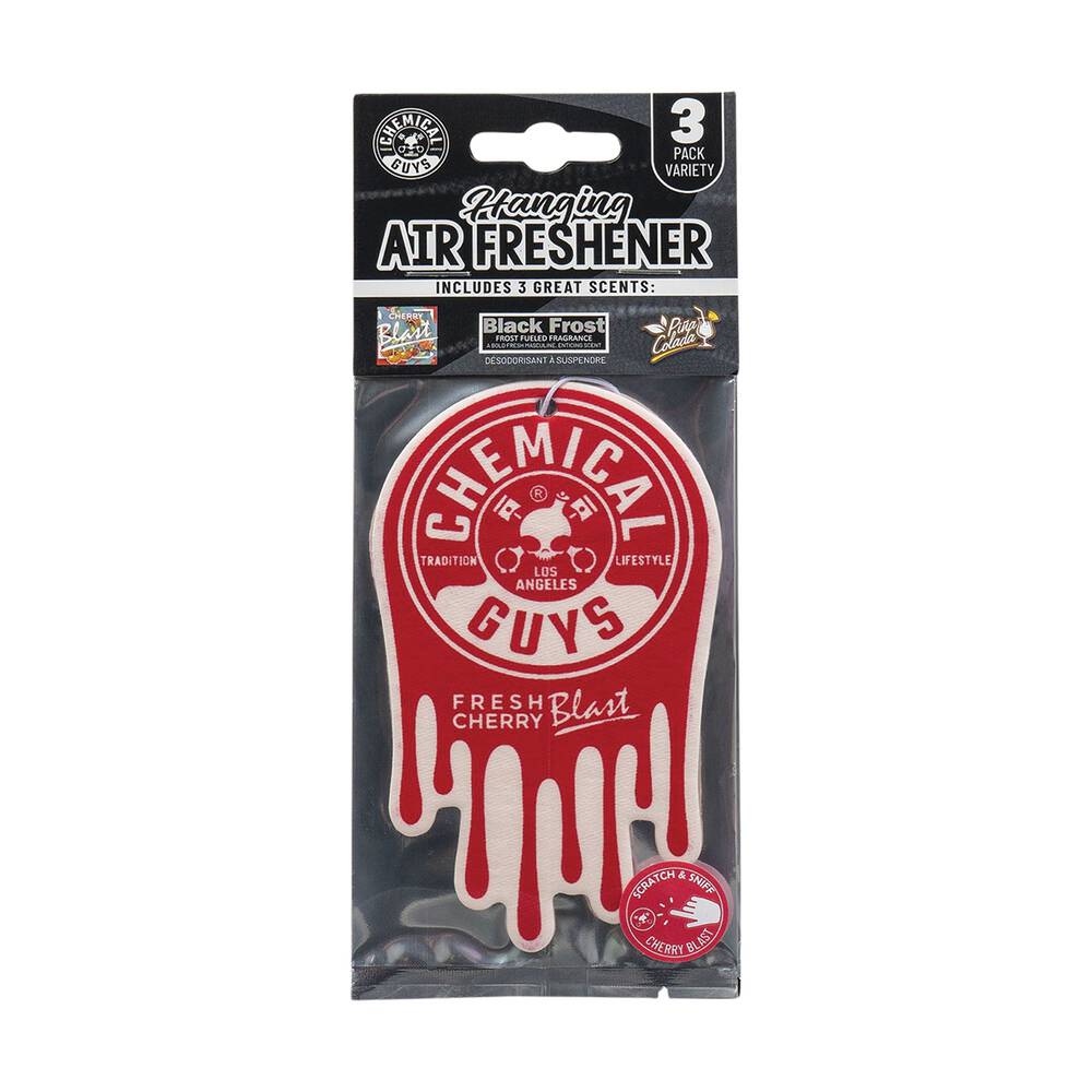 Chemical Guys Air Freshener 3 Pack - Variety