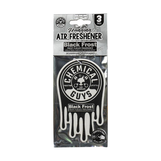 Chemical Guys Air Freshener 3 Pack - Black Frost