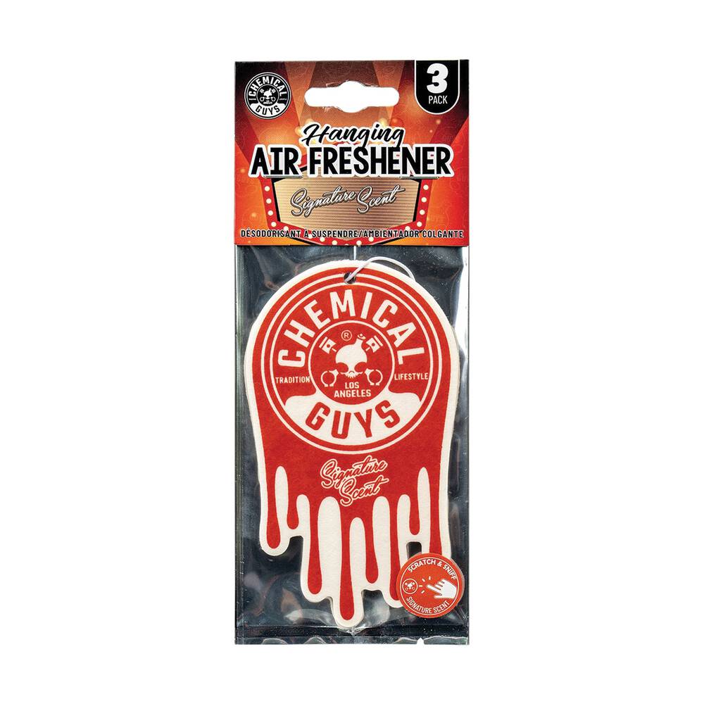 Chemical Guys Air Freshener 3 Pack - Signature Scent