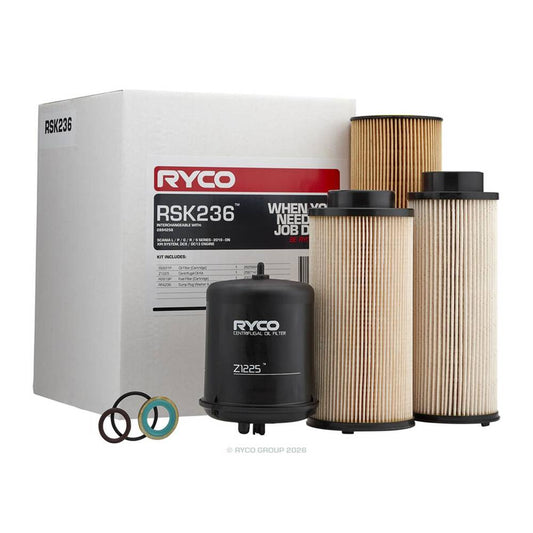 Ryco Filter Service Kit - RSK236 Ryco part RSK236 automotive filter service kit