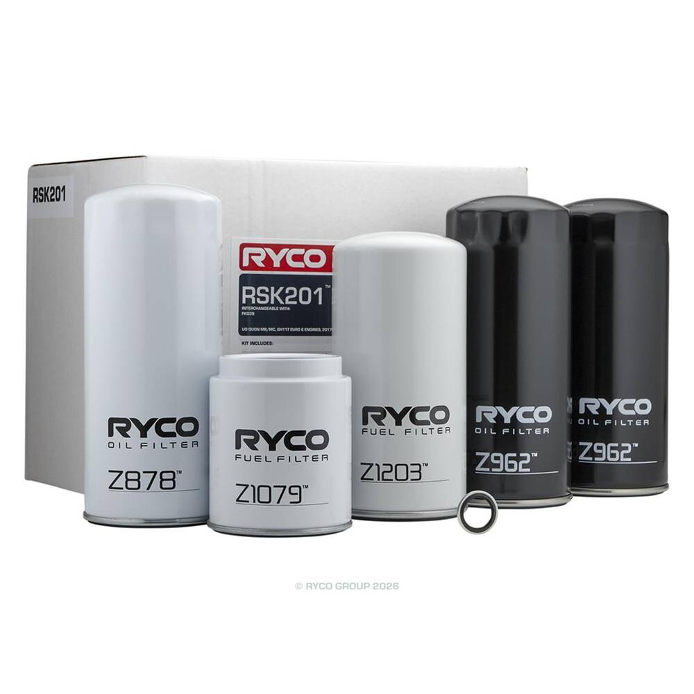 Ryco Filter Service Kit - RSK201 Ryco part RSK201 automotive filter service kit