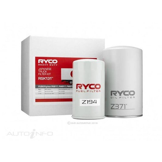 Ryco Service Kit to suit Fuso Fighter - RSK131 Ryco part RSK131 automotive filter service kit