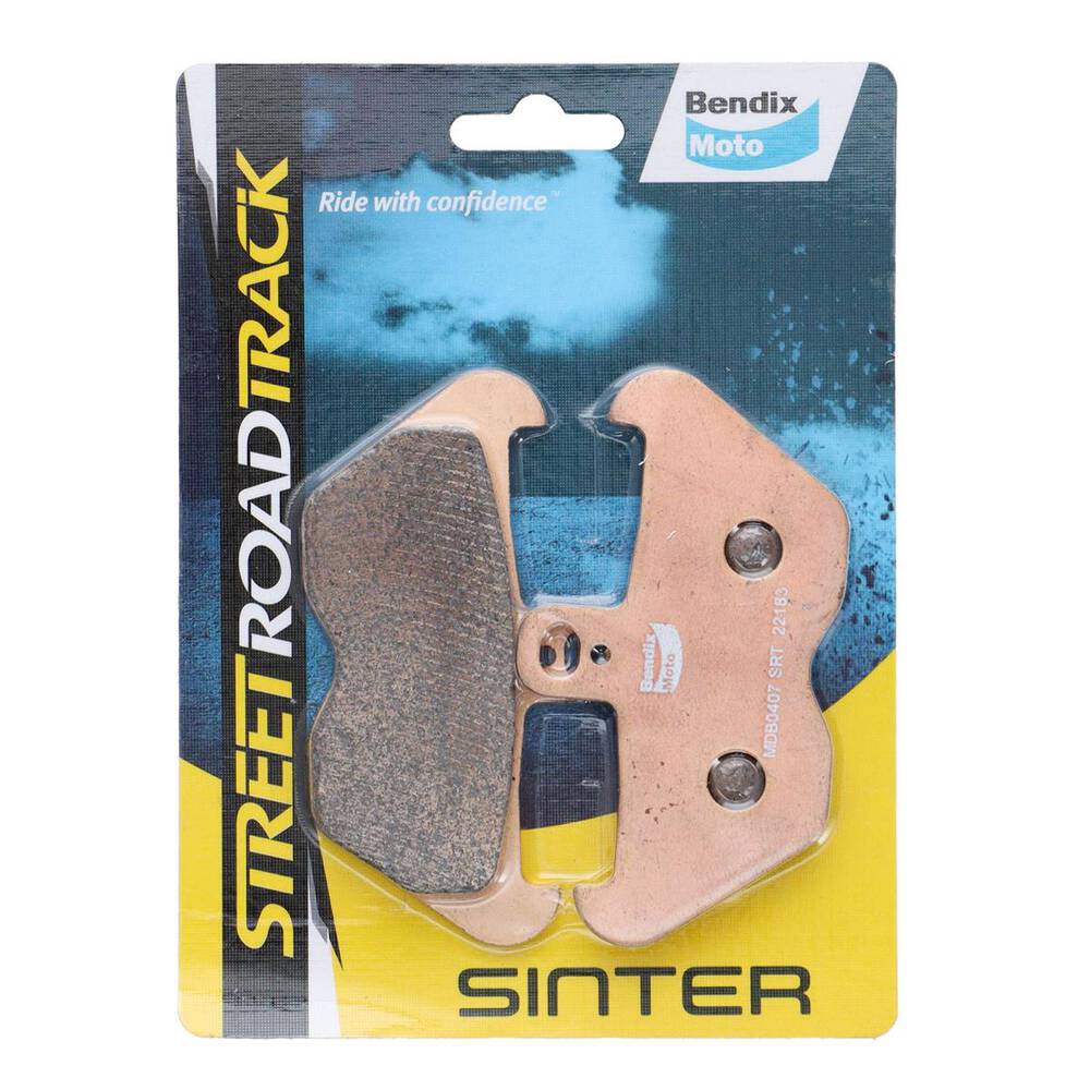 Bendix Street Road Track Motorcycle Disc Brake Pads - MDB0407-SRT