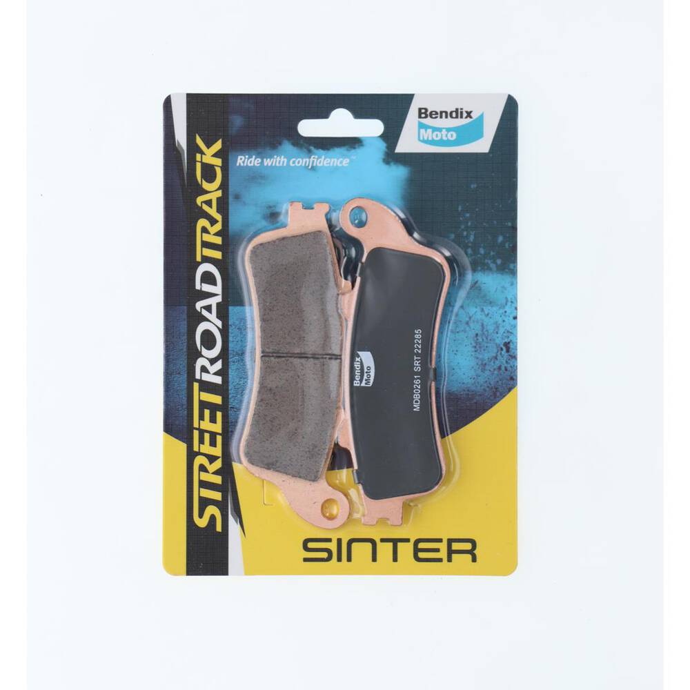 Bendix Street Road Track Motorcycle Disc Brake Pads - MDB0261-SRT