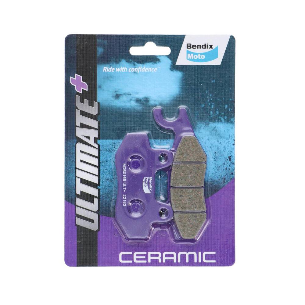 Bendix Ultimate+ Motorcycle Disc Brake Pads - MDB0165-ULT+