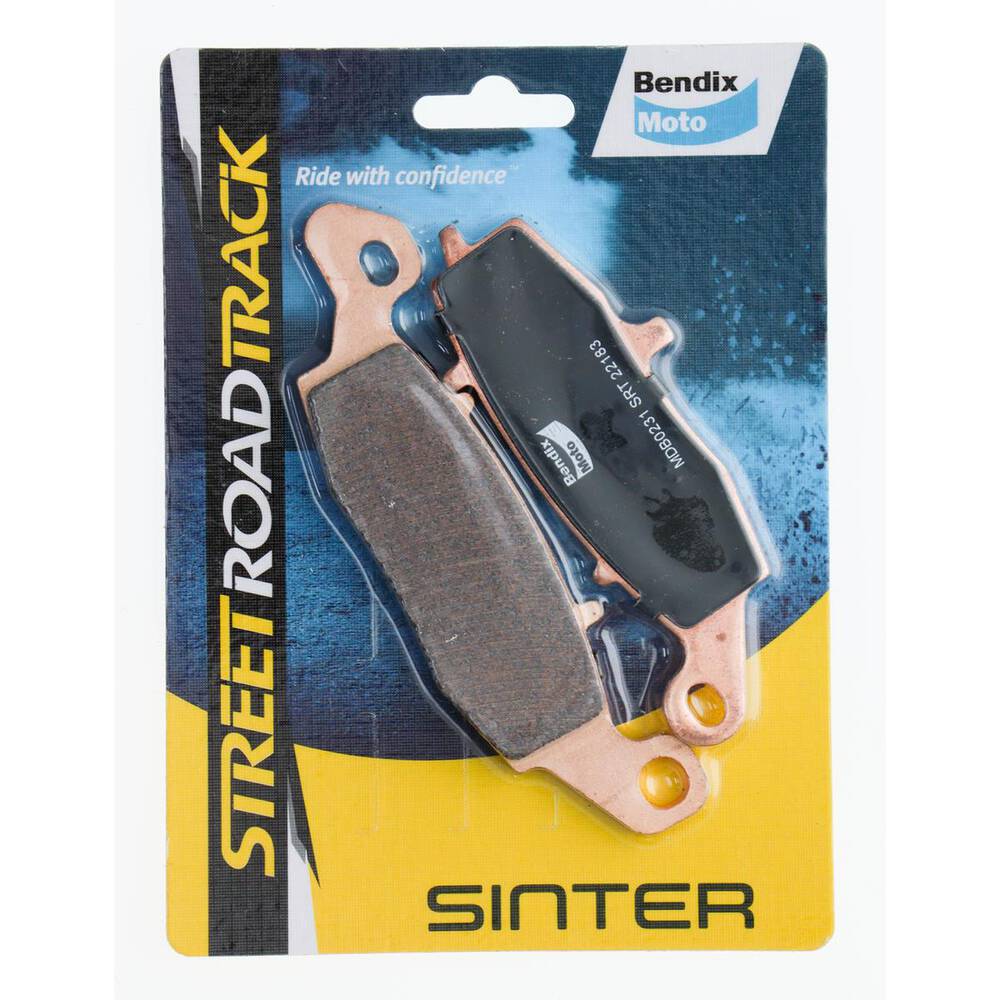 Bendix Street Road Track Motorcycle Disc Brake Pads - MDB0231-SRT