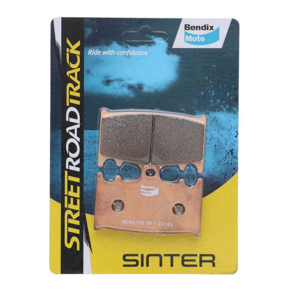 Bendix Street Road Track Motorcycle Disc Brake Pads - MDB0158-SRT