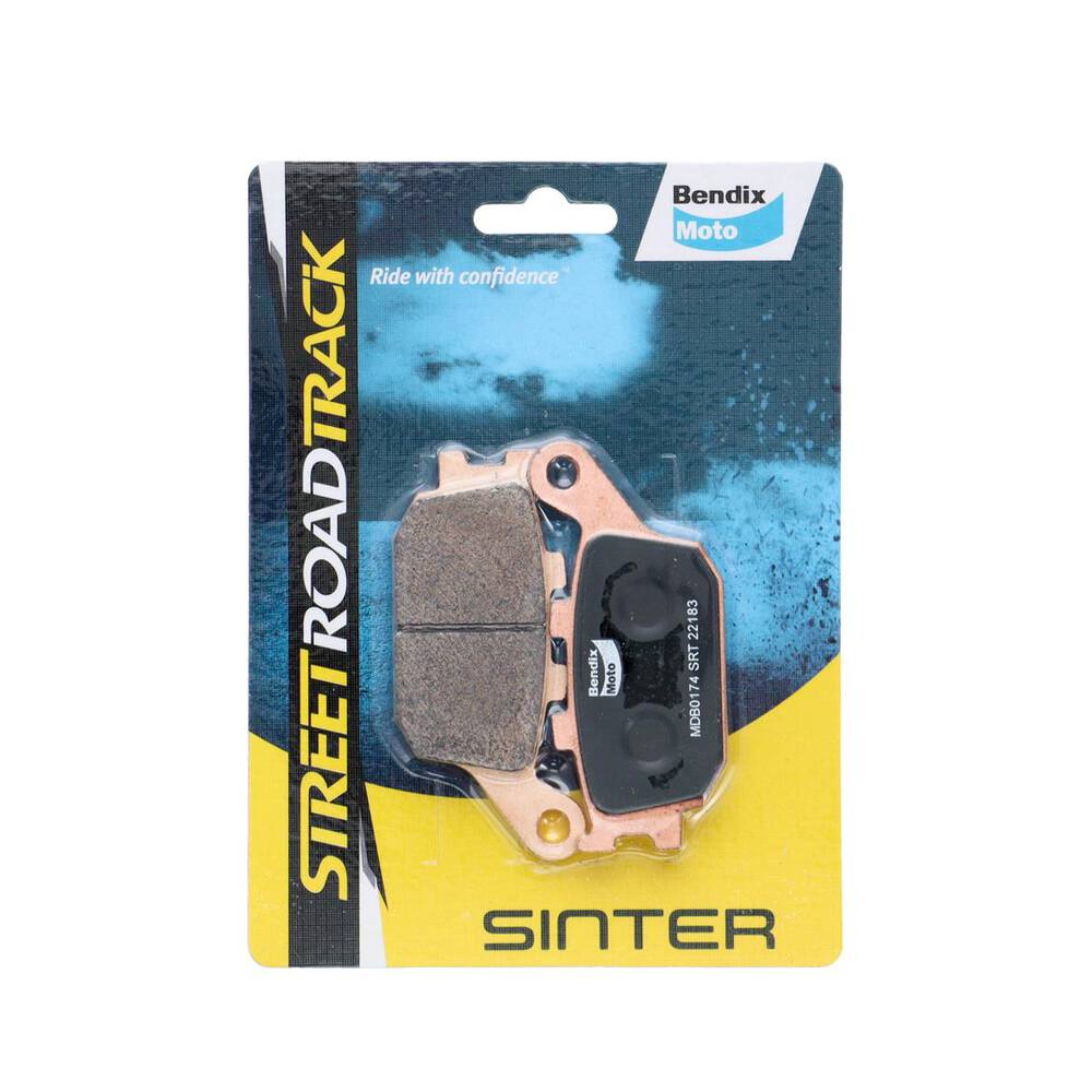 Bendix Street Road Track Motorcycle Disc Brake Pads - MDB0174-SRT