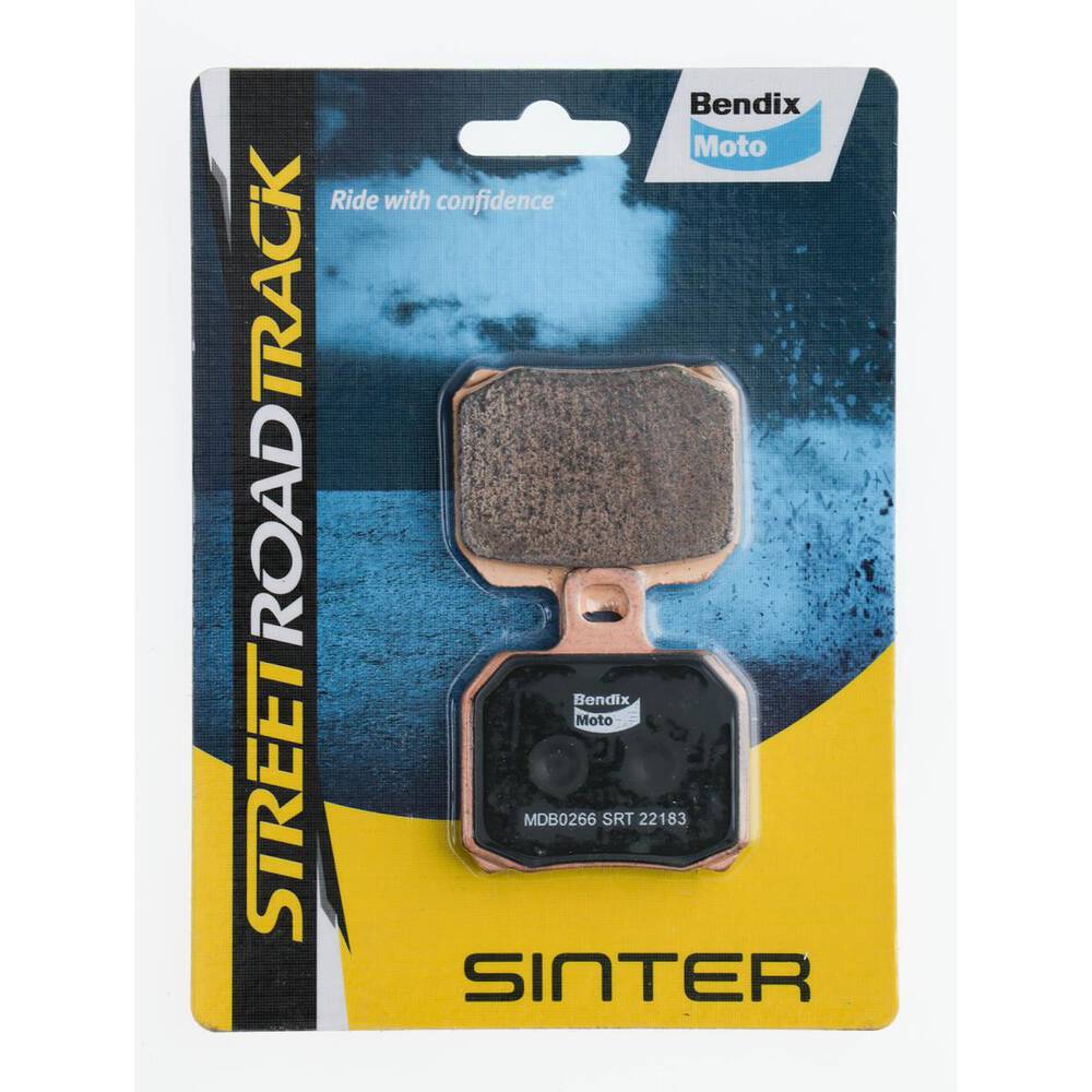 Bendix Street Road Track Motorcycle Disc Brake Pads - MDB0266-SRT