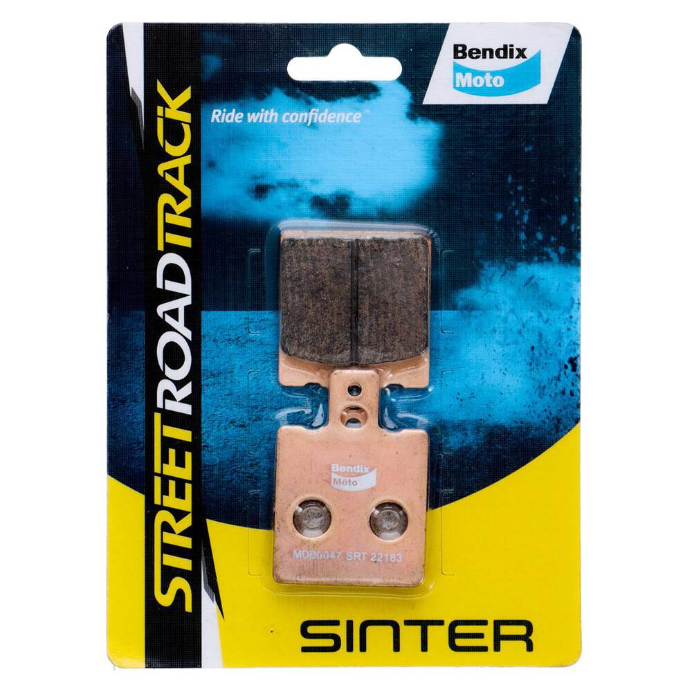 Bendix Street Road Track Motorcycle Disc Brake Pads - MDB0047-SRT