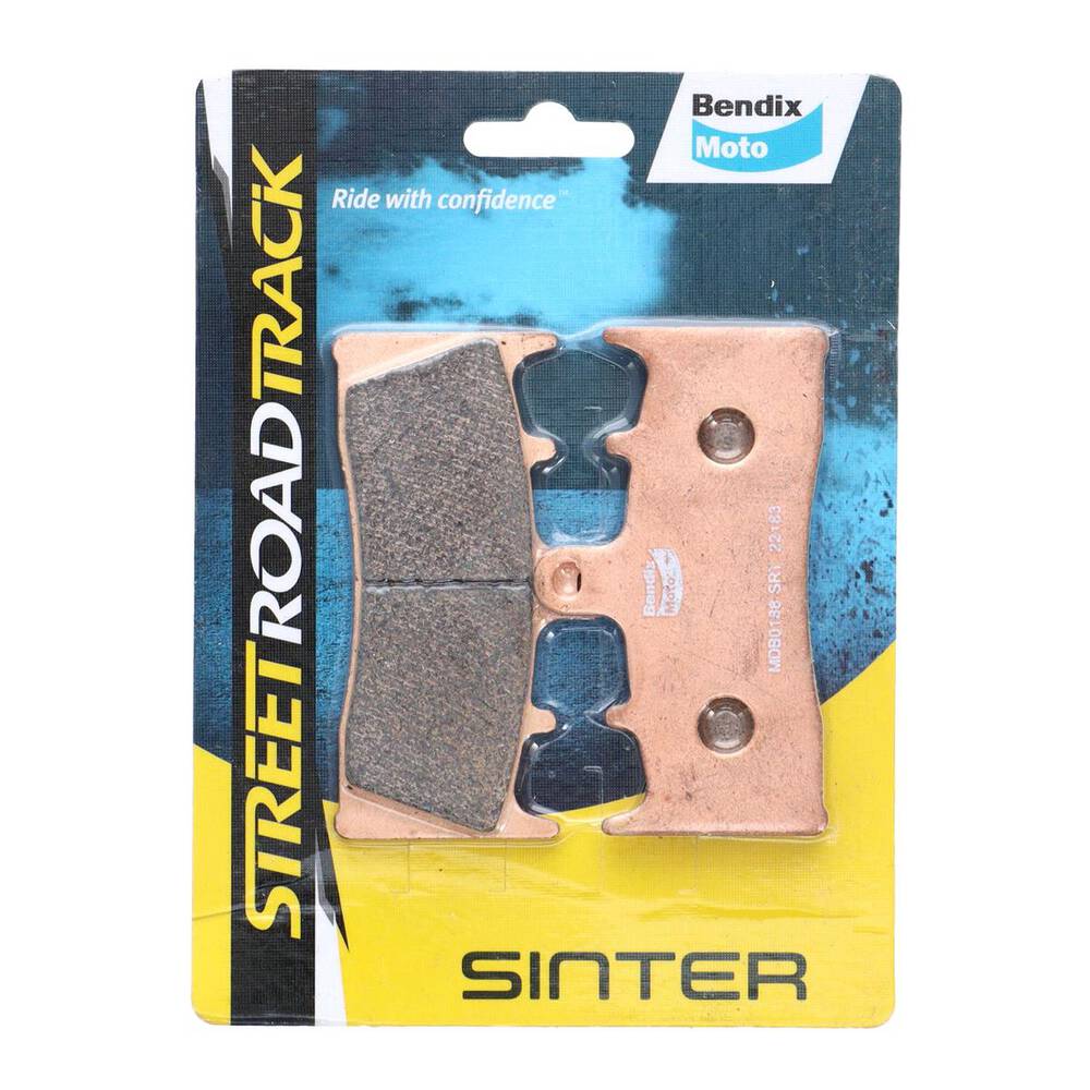 Bendix Street Road Track Motorcycle Disc Brake Pads - MDB0188-SRT