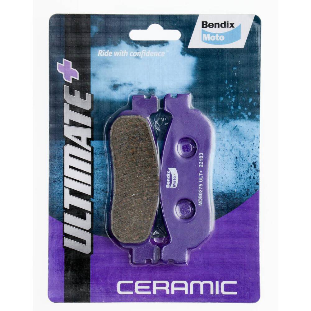 Bendix Ultimate+ Motorcycle Disc Brake Pads - MDB0275-ULT+