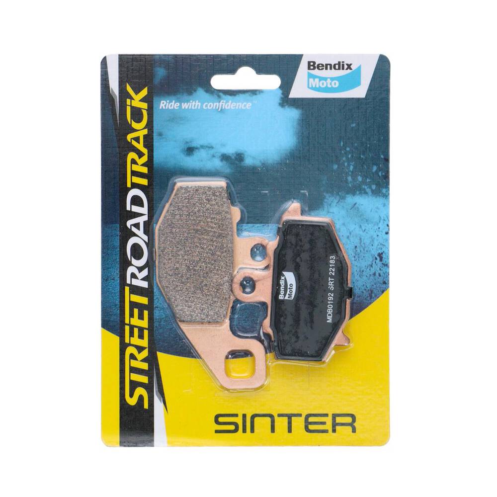 Bendix Street Road Track Motorcycle Disc Brake Pads - MDB0192-SRT