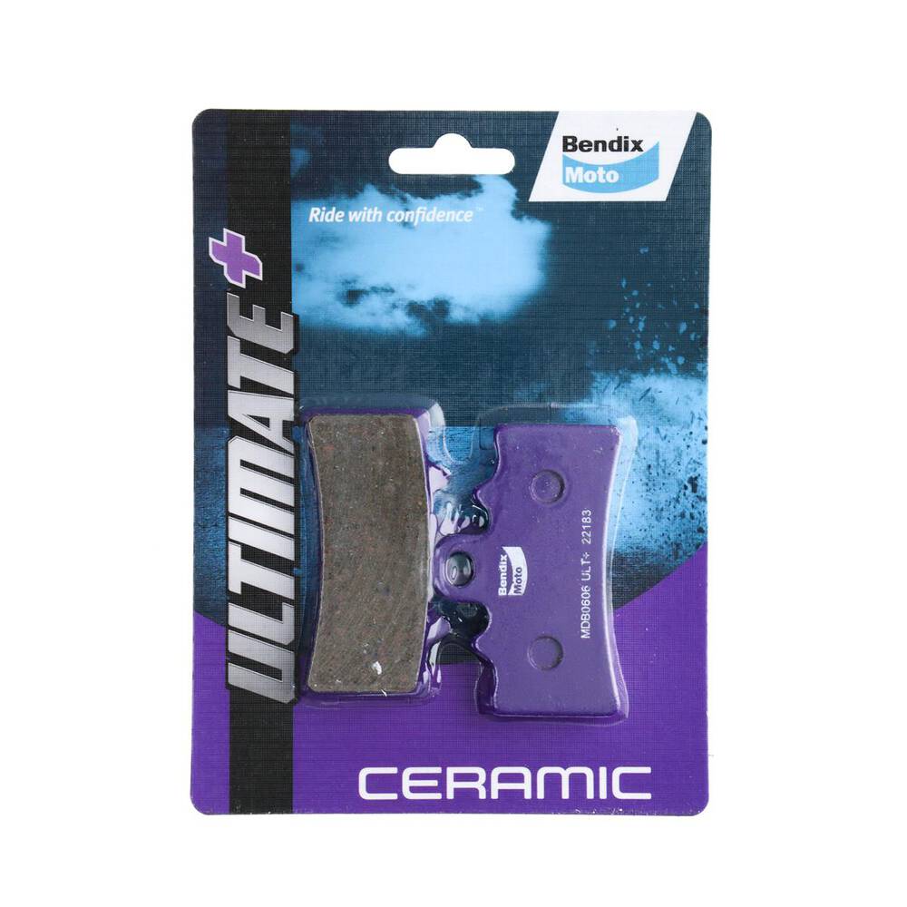 Bendix Ultimate+ Motorcycle Disc Brake Pads - MDB0606-ULT+