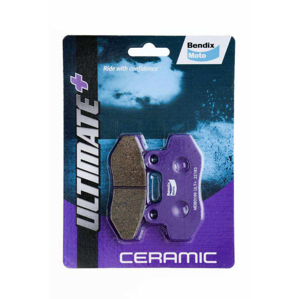 Bendix Ultimate+ Motorcycle Disc Brake Pads - MDB0086-ULT+