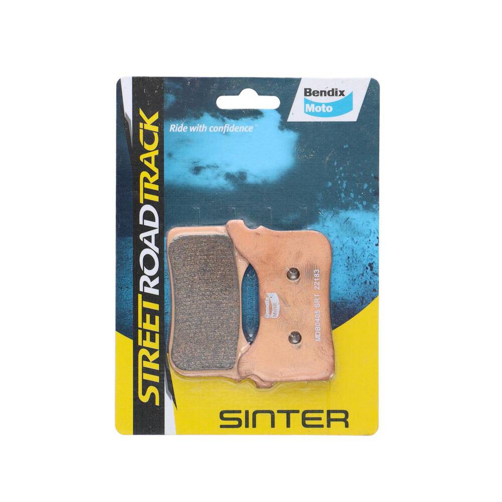 Bendix Street Road Track Motorcycle Disc Brake Pads - MDB0405-SRT
