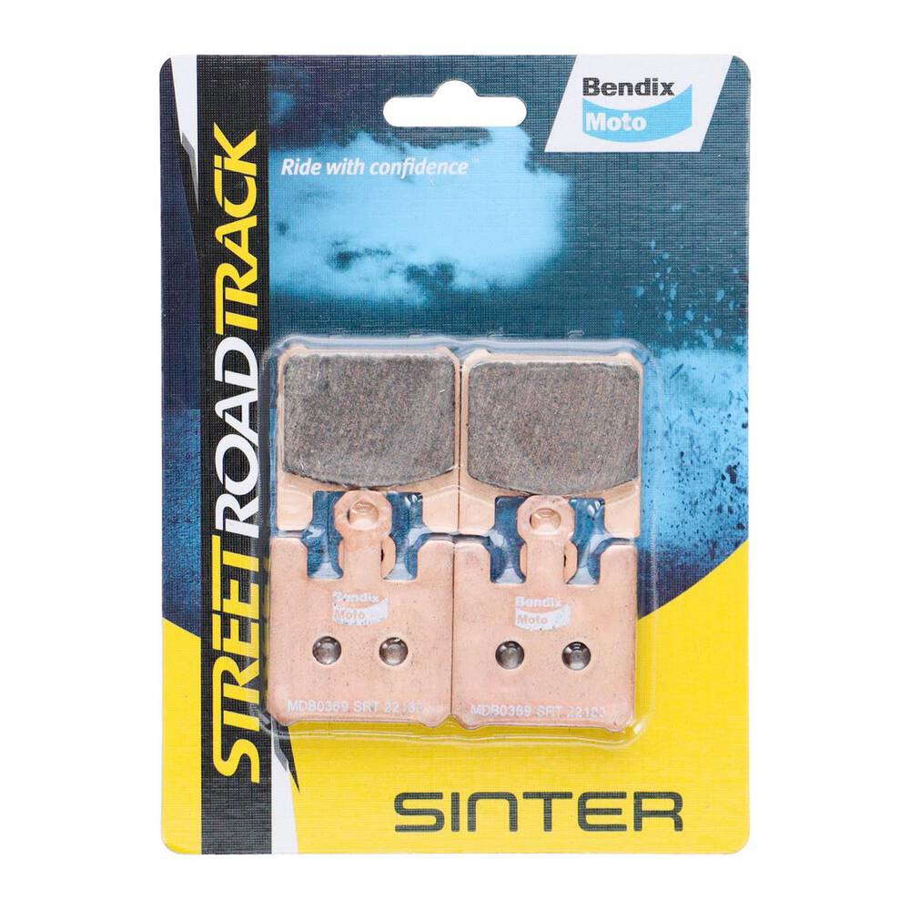 Bendix Street Road Track Motorcycle Disc Brake Pads - MDB0369-SRT
