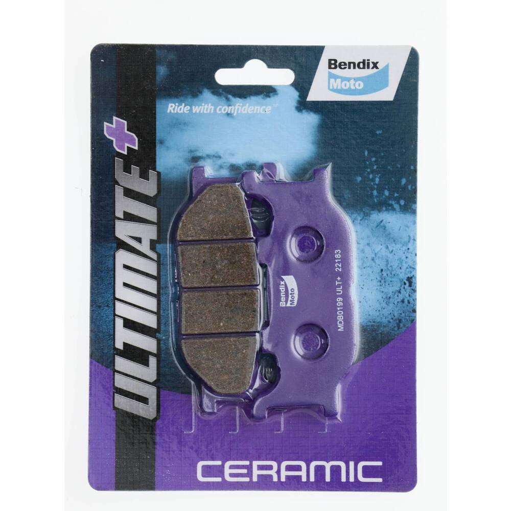Bendix Ultimate+ Motorcycle Disc Brake Pads - MDB0199-ULT+