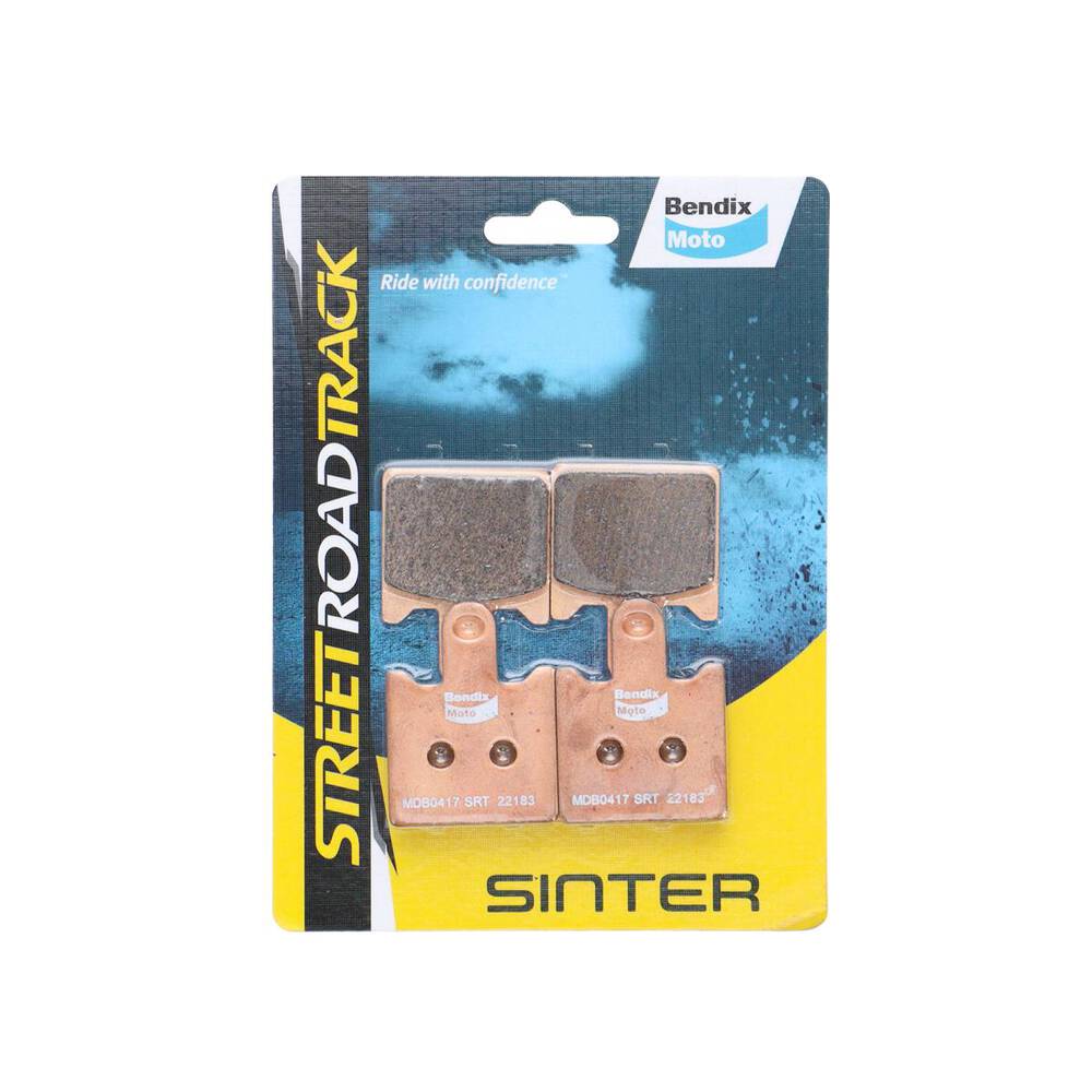 Bendix Street Road Track Motorcycle Disc Brake Pads - MDB0417-SRT