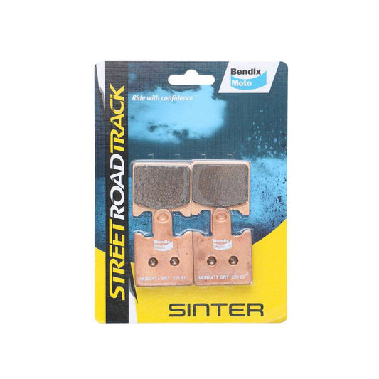 Bendix Street Road Track Motorcycle Disc Brake Pads - MDB0417-SRT