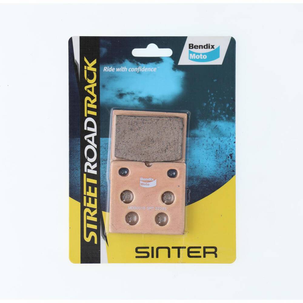 Bendix Street Road Track Motorcycle Disc Brake Pads - MDB0018-SRT