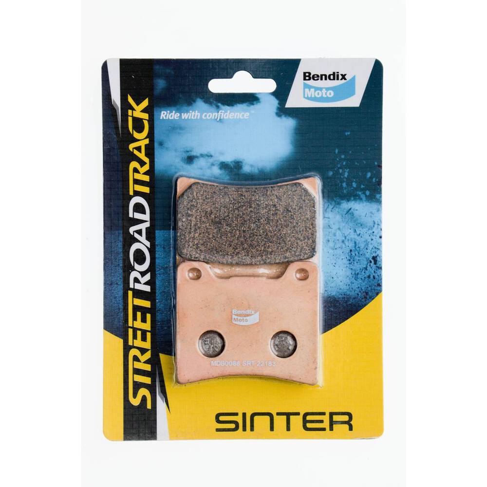 Bendix Street Road Track Motorcycle Disc Brake Pads - MDB0088-SRT