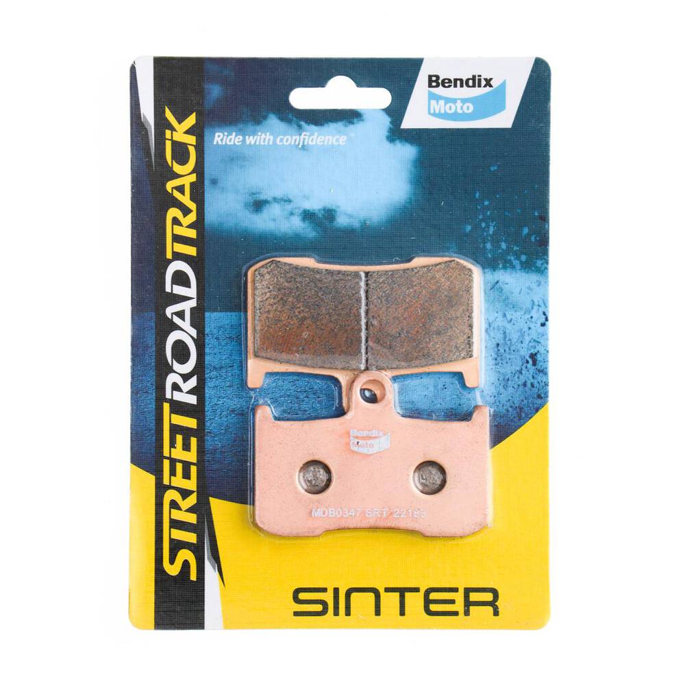 Bendix Street Road Track Motorcycle Disc Brake Pads - MDB0347-SRT