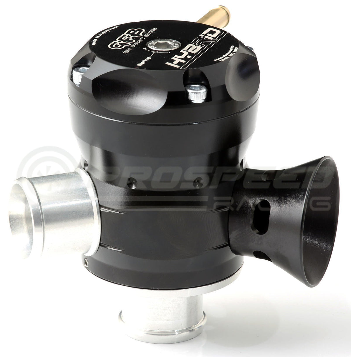 GFB Hybrid Dual Port BOV Blow Off Valve 25mm - Audi/VW/Ford XR6T (Bosch Replacement)