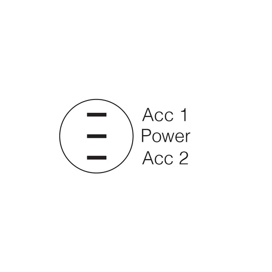 Narva On/On Rocker Switch - 62056BL