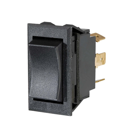 Narva On/Off/On Heavy-Duty Rocker Switch - 63041BL