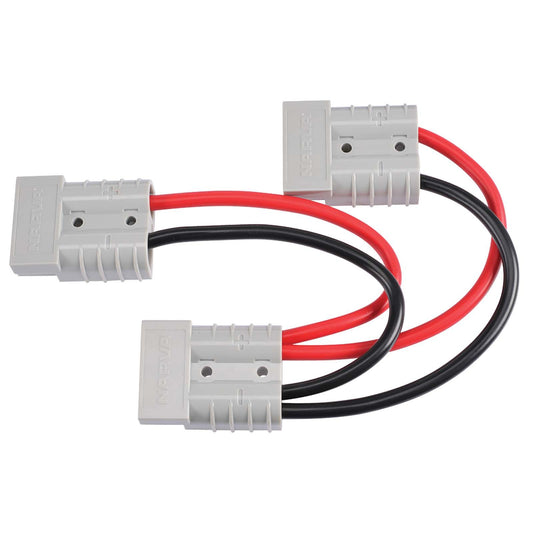 Narva Heavy-Duty Adaptor (Battery Connector to Twin Battery Connectors) - 81069BL