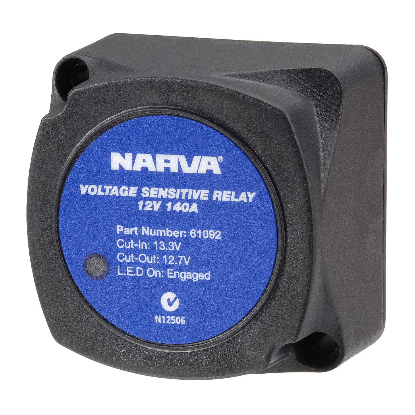 Narva 12 Volt 140 Amp Voltage Sensitive Relay - 61092