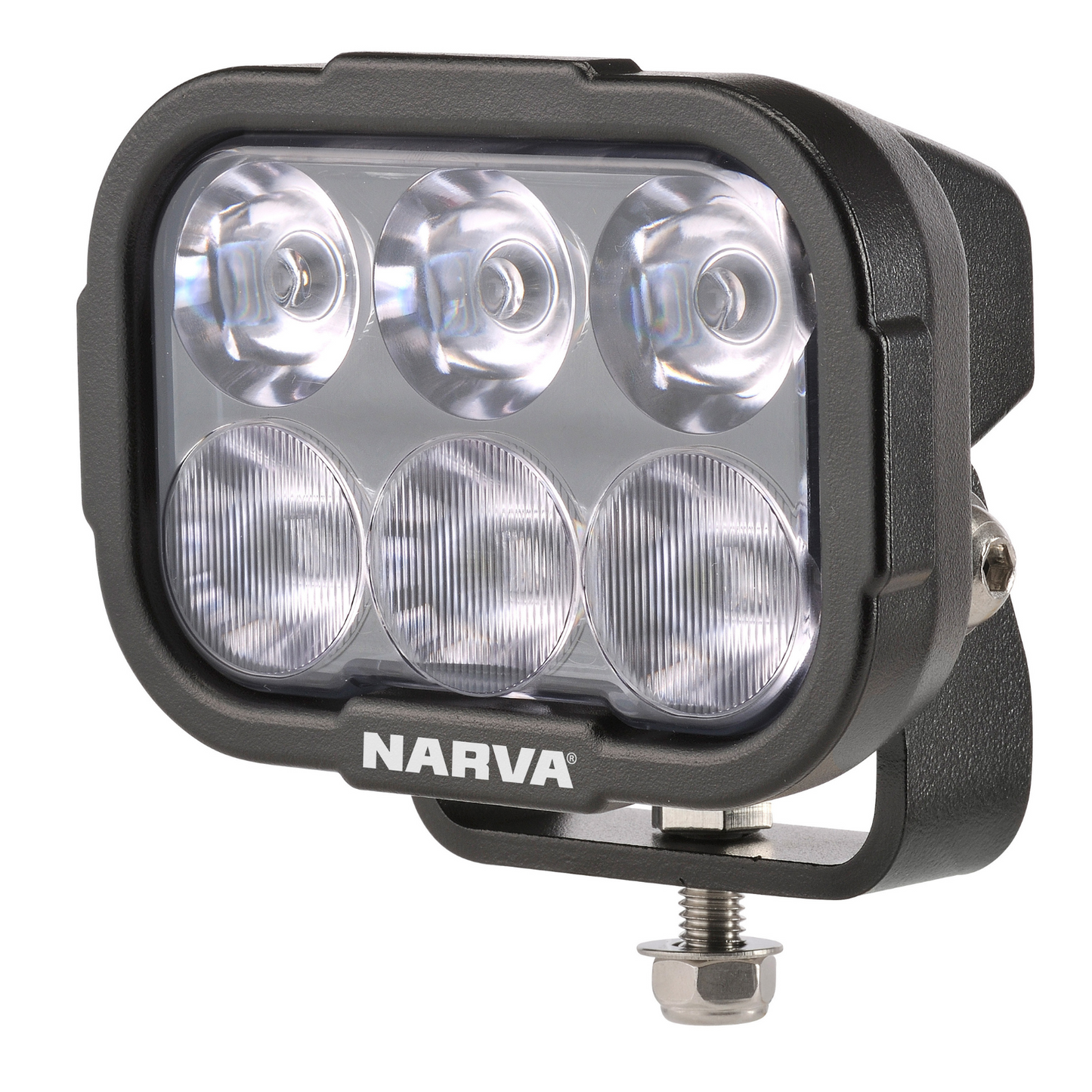 Narva 9-33V Heavy-Duty LED Work Lamp Hybrid Beam - 6 x 8W - 73610