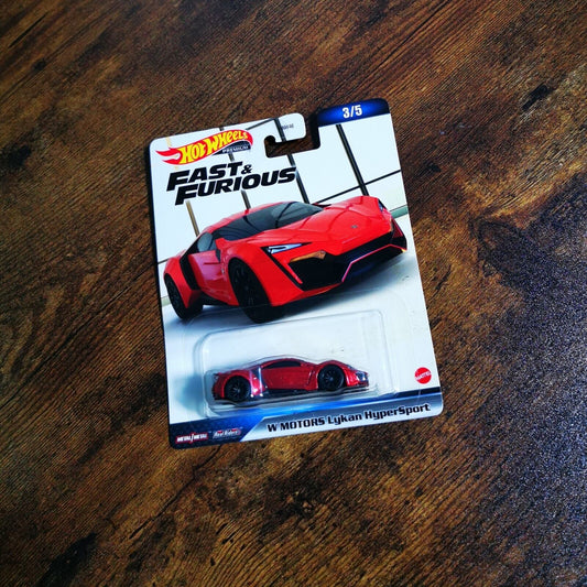 Hot Wheels Premium Car Culture x Fast & Furious - W Motors Lykan Hypersport