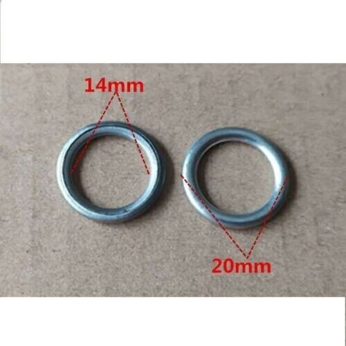 10 Pack of Genuine VGA Aluminium Crush Sump Plug Washers N0138157