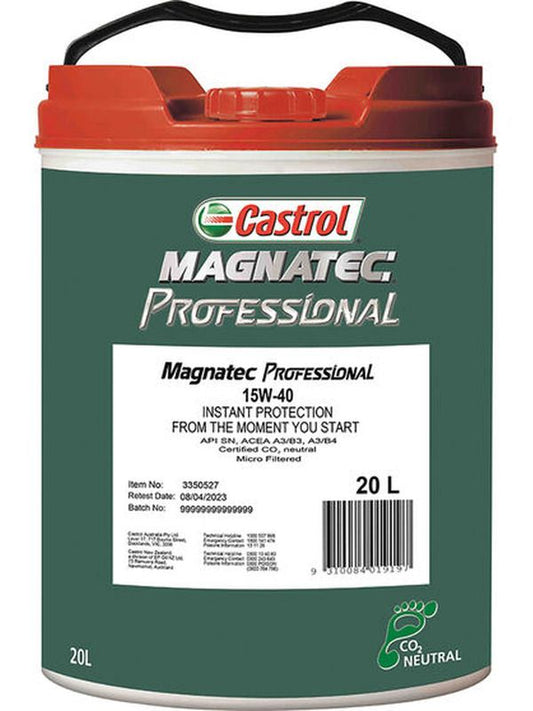 15W40 Magnatec Professional SN A3 B3 B4 Engine Oil - 20L