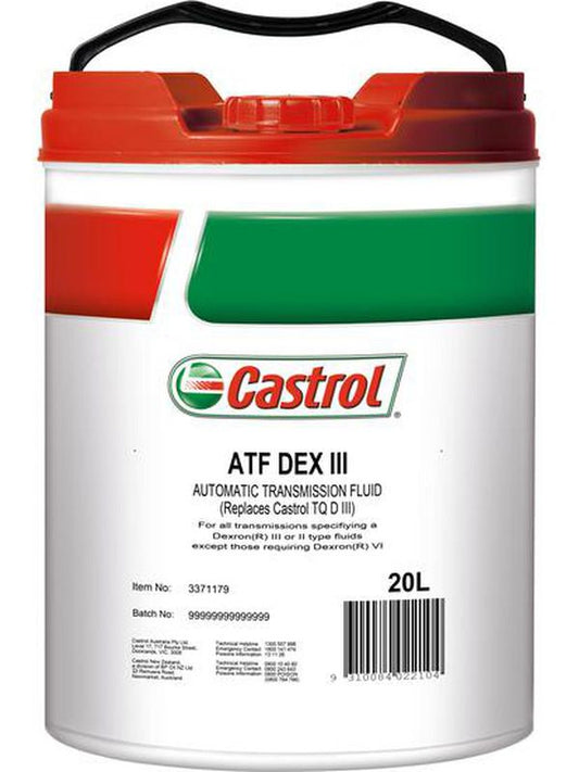 ATF Dexron III Automatic Transmission Fluid - 20L