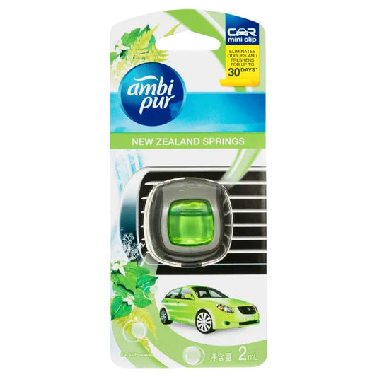 Mini Air Freshener - New Zealand Springs